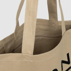 Lancaster Tote Bag 3 Lines Tote Bag TOTE-06 Galet