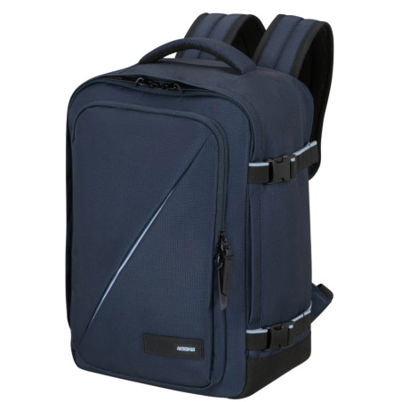 American Tourister Take2cabin Sac A dos S Dark Navy côté