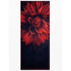 Desigual Flowerina Rectangular Scarf Black