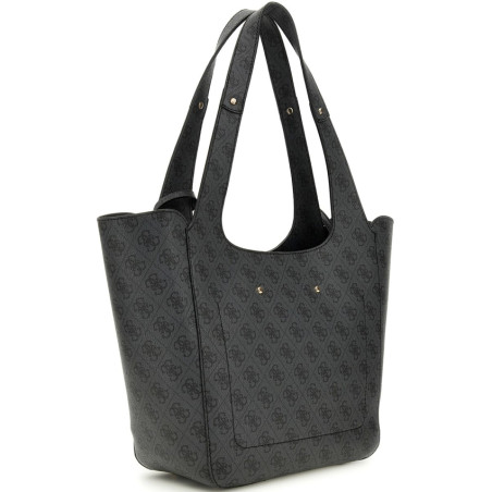 Guess Calista Sac Shopping Avec Pochette Clo côté