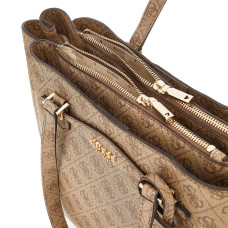 Guess Katya Sac Shopping Logotypé Ltl ouvert