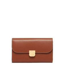 Gérard Darel PM Wallet Cognac Leather Wallet