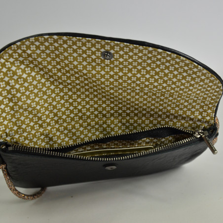 Mila Louise Olca BW Wedding Pouch Black Bronze