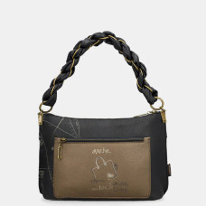 Anekke Boutique Sac Porté Epaule  Anses Froncées Multi dos