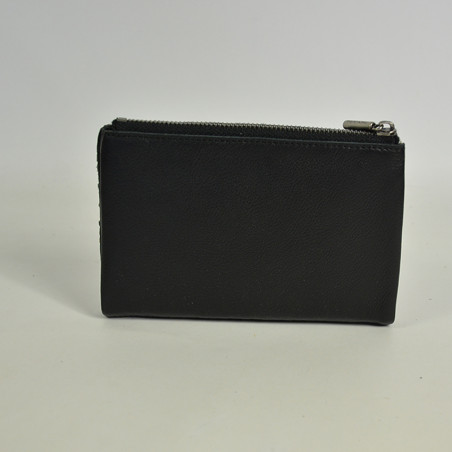 Mila Louise Prun W Wallet and Cards Anthracite Black