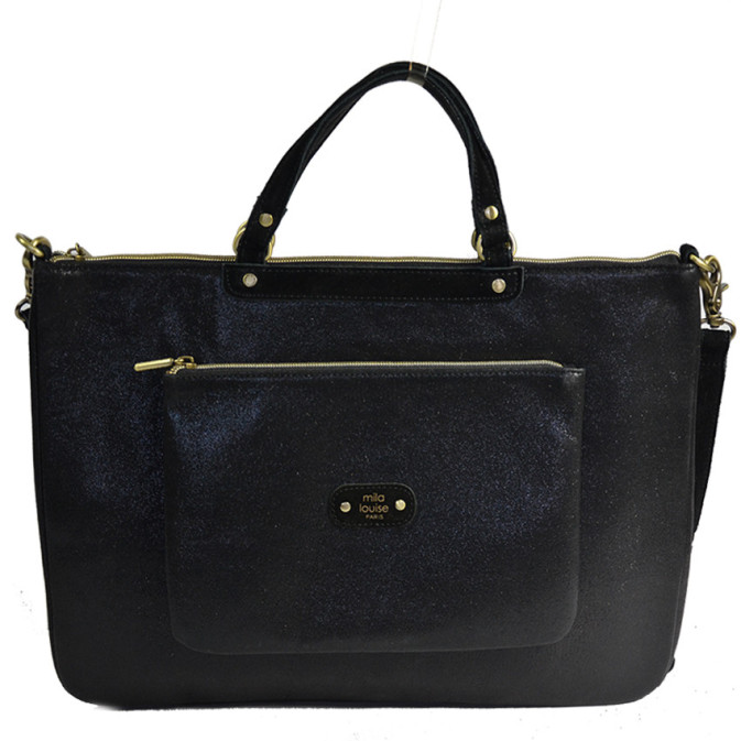 Mila Louise Piper XL LX1 Laptop 15" and Document Bag Black