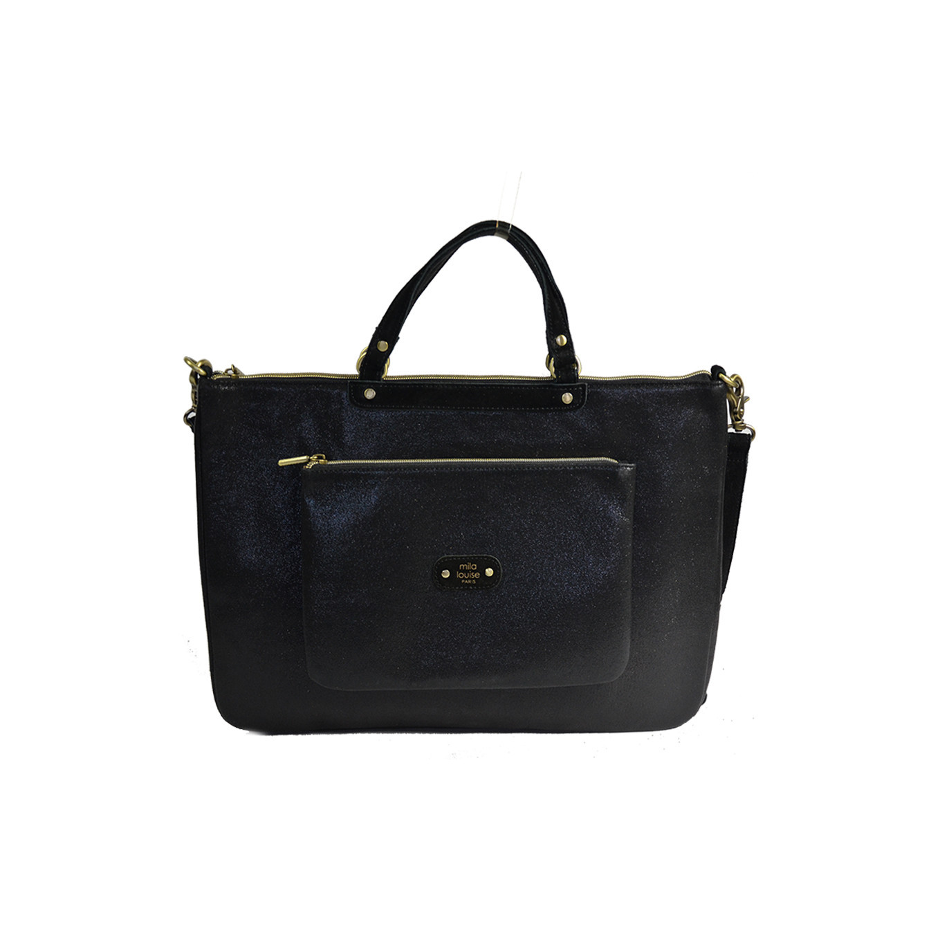 Mila Louise Piper XL LX1 Laptop 15" and Document Bag Black