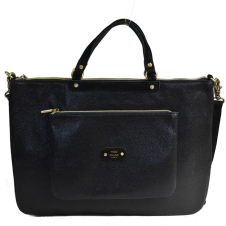 Mila Louise Piper XL LX1 Laptop 15" and Document Bag Black