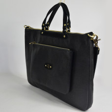 Mila Louise Piper XL LX1 Laptop 15" and Document Bag Black