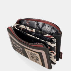 Anekke Mademoiselle 3-Compartment Brown Wallet