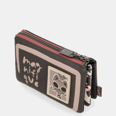 Anekke Mademoiselle 3-Compartment Brown Wallet