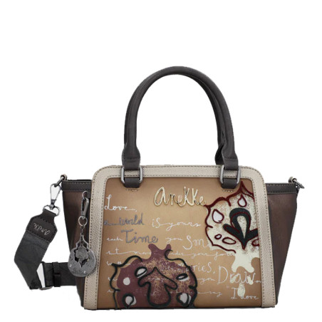 Anekke Manifesto Taupe Bowling Bag