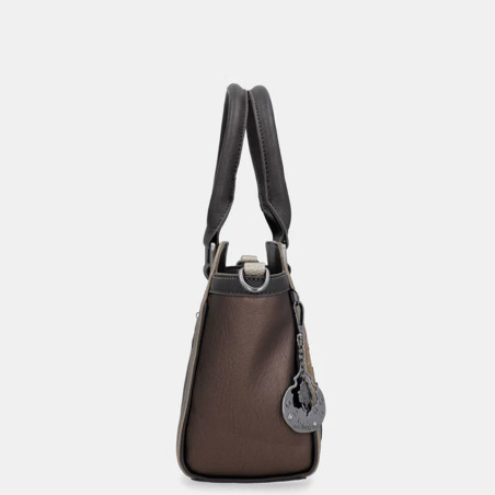 Anekke Manifesto Taupe Bowling Bag