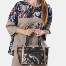 Anekke Manifesto Taupe Bowling Bag