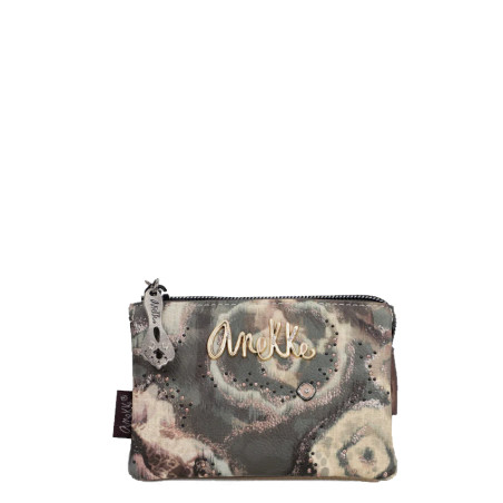 Anekke Manifesto 3-Compartment Wallet Taupe
