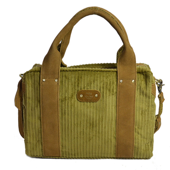 Mila Louise Mapa VFR1 Business Bag 2 Compartments Velvet Ochre