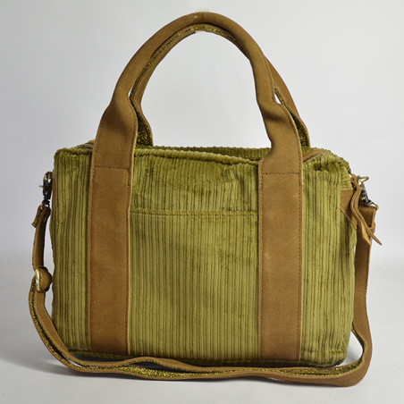 Mila Louise Mapa VFR1 Business Bag 2 Compartments Velvet Ochre
