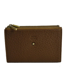 Mila Louise Sila E Small Companion Bubble Leather Ochre