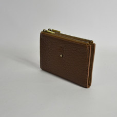 Mila Louise Sila E Small Companion Bubble Leather Ochre