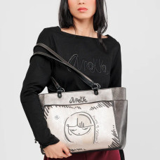 Anekke Nature Koko Large Shopping Bag Grey