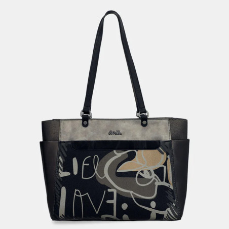 Anekke Nature Koko Large Shopping Bag Grey