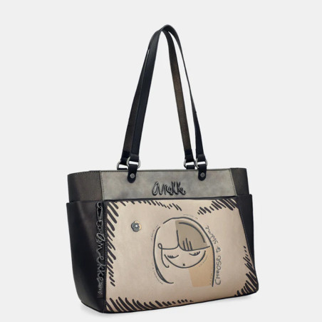 Anekke Nature Koko Large Shopping Bag Grey