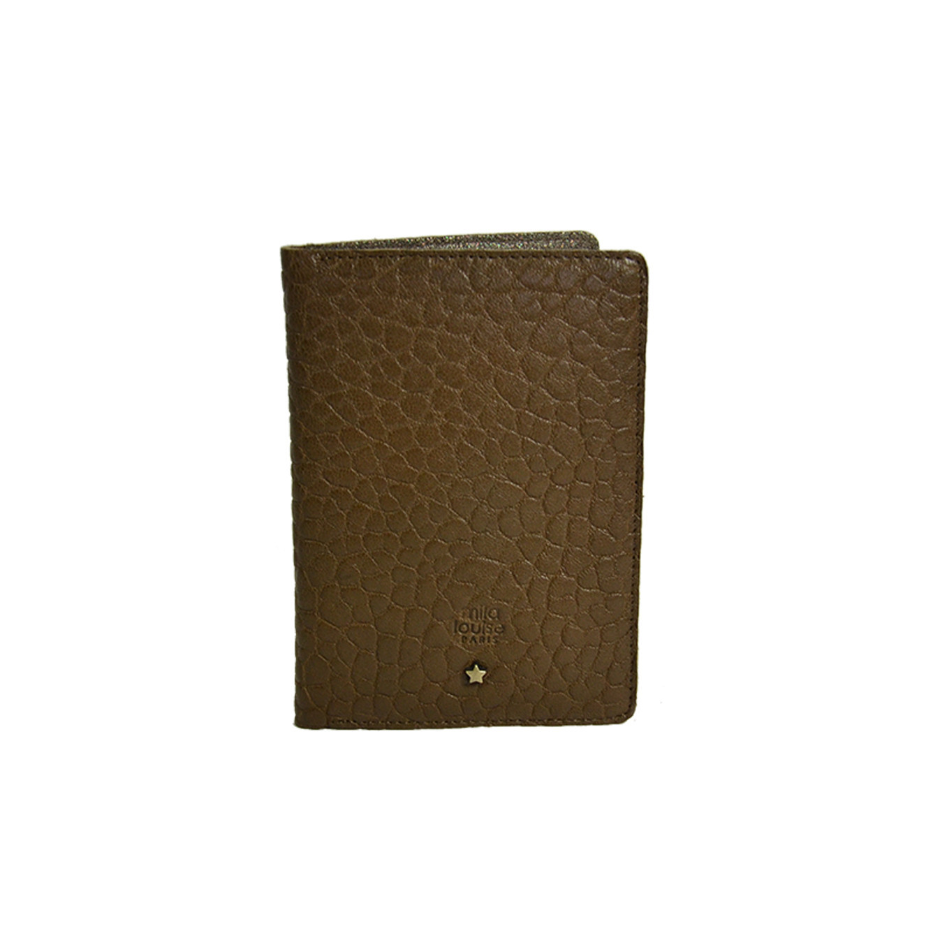 Mila Louise Oru E Card Holder And Passport Bubble Smoked Khaki