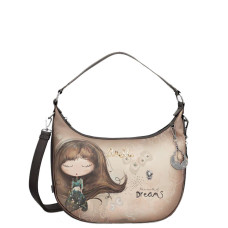 Anekke Real Brown Satchel