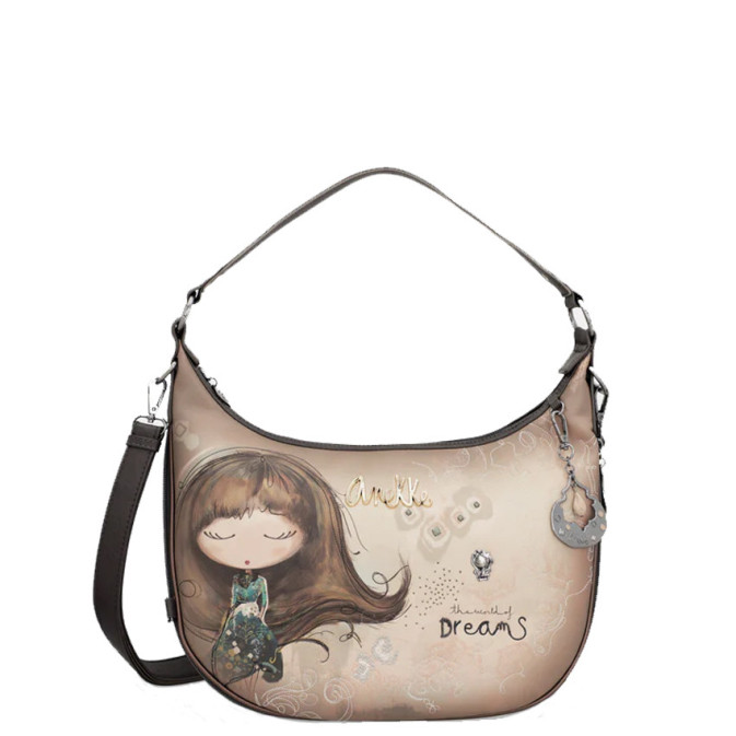 Anekke Real Brown Satchel