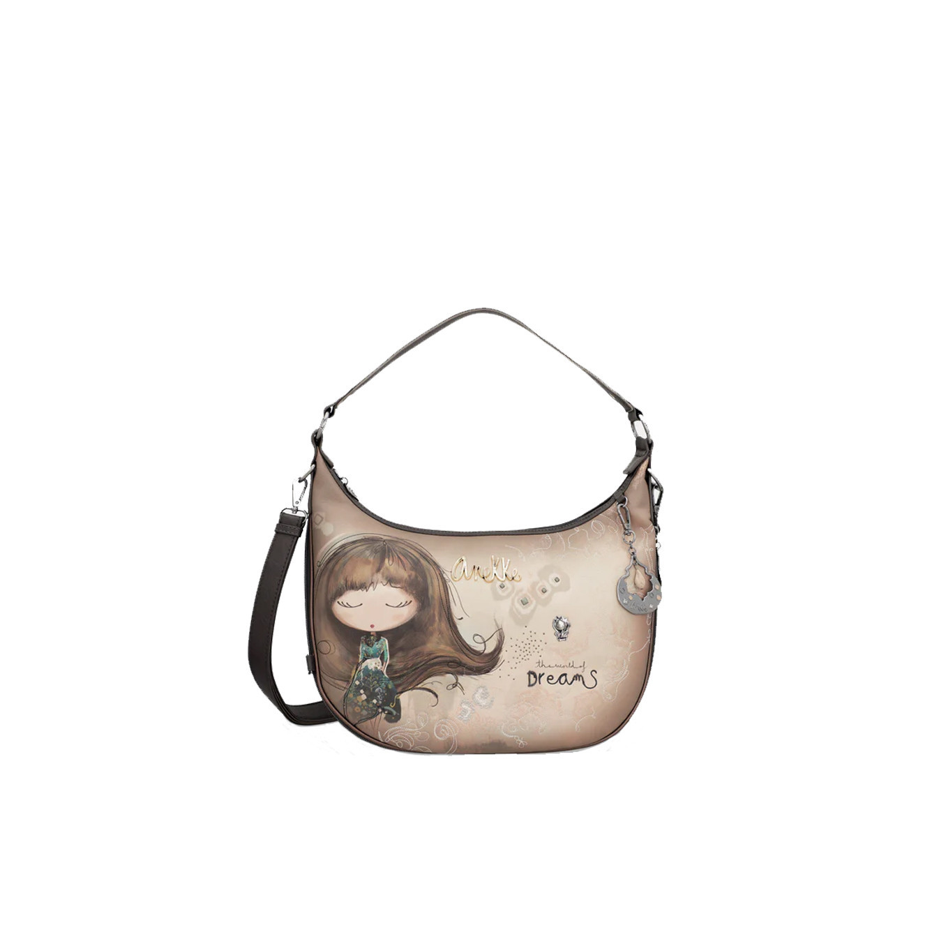 Anekke Real Brown Satchel