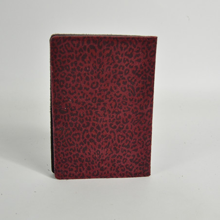 Mila Louise Oru PA Card Holder and Passport Purse Leopard Purple