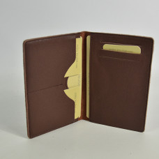 Mila Louise Oru PA Card Holder And Passport Leopard Auburn