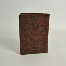 Mila Louise Oru PA Card Holder And Passport Leopard Auburn