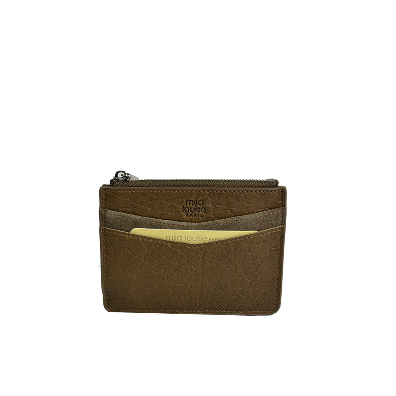 Mila Louise Rolae E Wallet And Cards Smoked Khaki