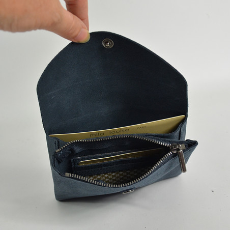 Mila Louise Monylx X Coin Purse Leather Sparkle Vertigo