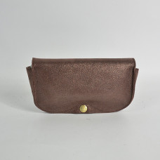 Mila Louise Eyeglass Case Ossip X Glittered Leather Auburn