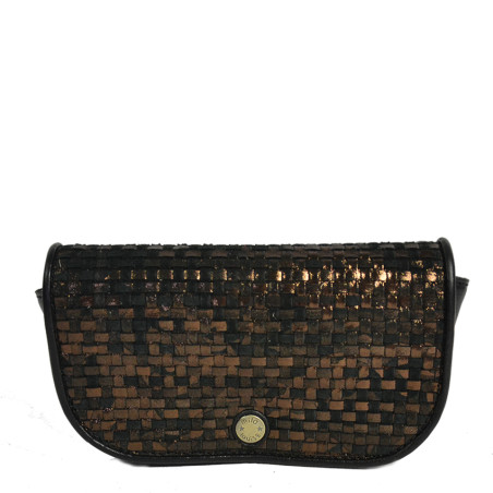 Mila Louise Glasses Case Ossip W Braided Black Bronze
