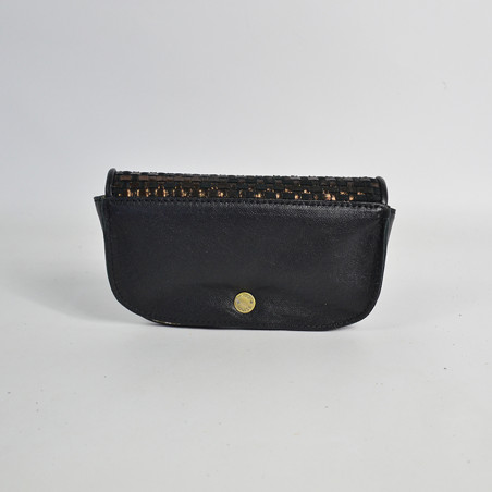 Mila Louise Glasses Case Ossip W Braided Black Bronze