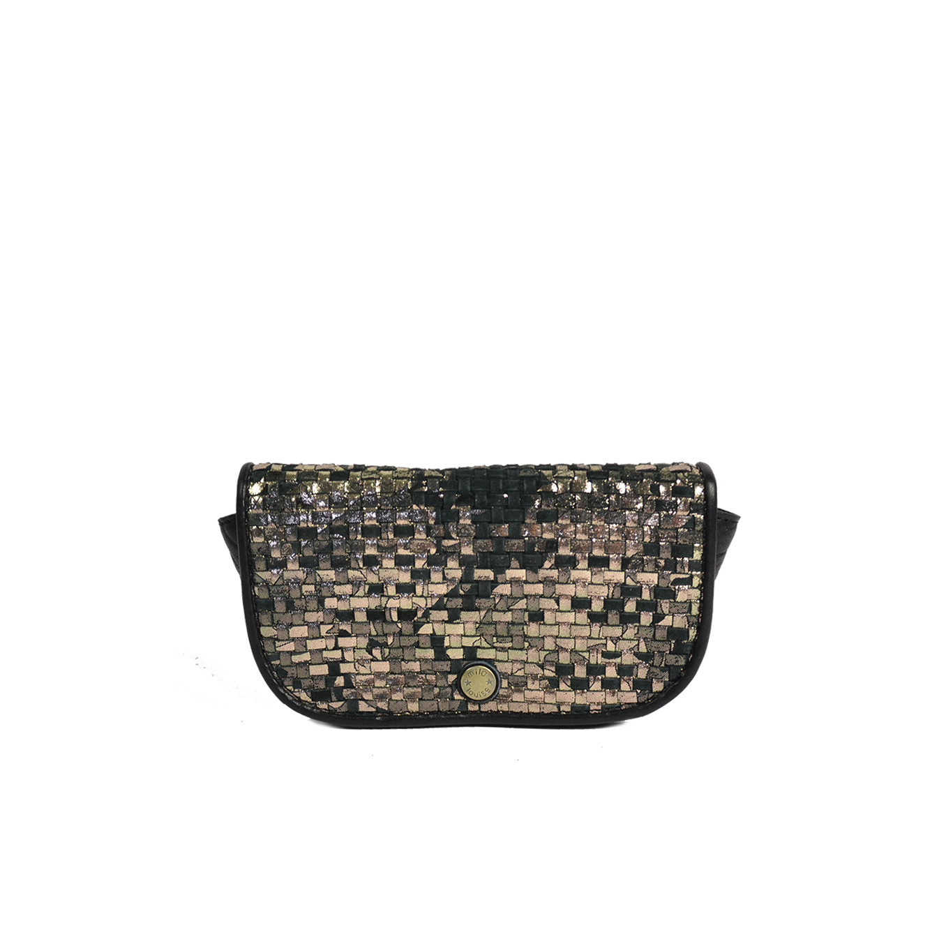 Mila Louise Glasses Case Ossip W Braided Black Anthracite