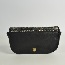 Mila Louise Glasses Case Ossip W Braided Black Anthracite
