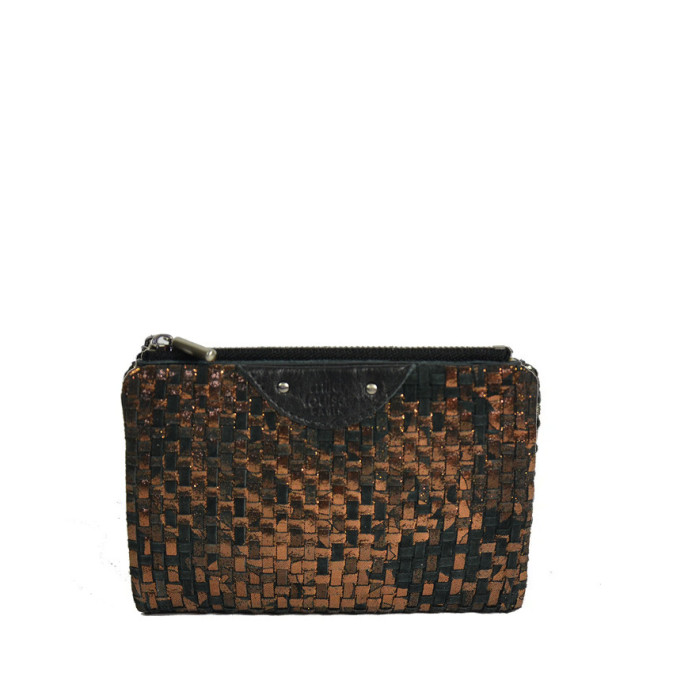 Mila Louise Prun W Wallet and Cards Black Bronze