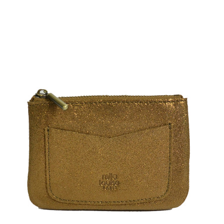 Mila Louise Lias X Porte-Monnaie Ocre face