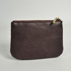 Mila Louise Briny XS W Small Woven Leather Purse Purple