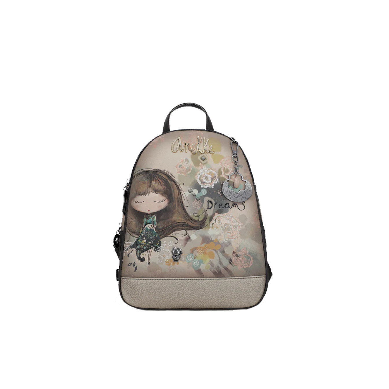Anekke Real Organized Brown Backpack