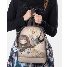 Anekke Real Organized Brown Backpack