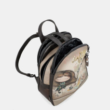Anekke Real Organized Brown Backpack