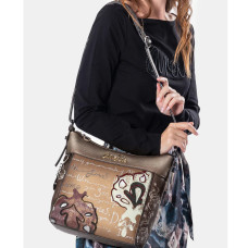 Anekke Real Crossbody Bag Taupe