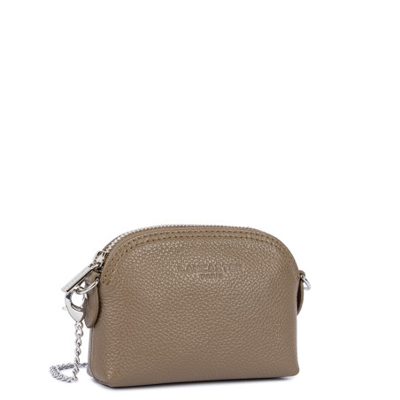 Lancaster Foulonne Double Porte Monnaie 170-28 Sable foncé cote