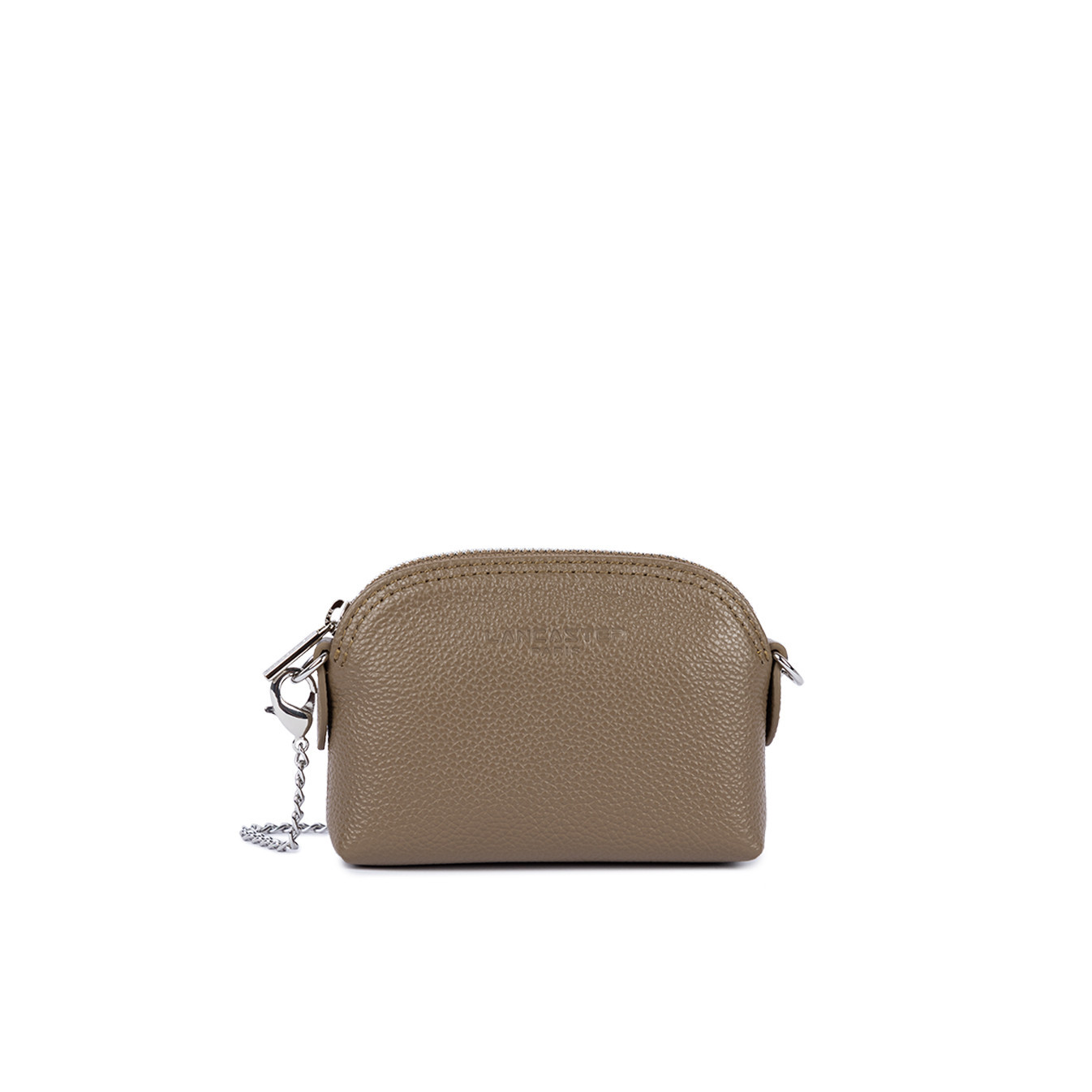 Lancaster Foulonne Double Coin Purse 170-28 Dark Sand