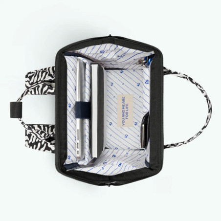 Cabaïa Medium Sac A Dos 13" Luanda ouvert
